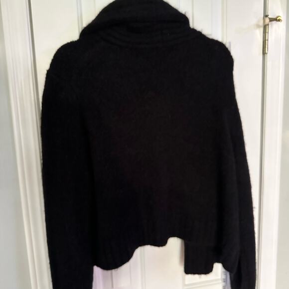 Banana Republic XL Esme Sweater Cardigan Large Black NWT #509220 - Picture 3 of 7